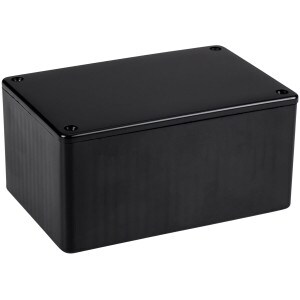 Main product image for Hammond 1591TSBK ABS Project Box Black 320-710